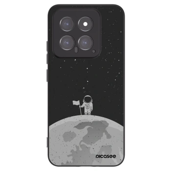 Picasee silikónový čierny obal pre Xiaomi 14 - Astronaut