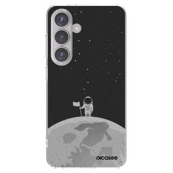 Picasee silikónový prehľadný obal pre Samsung Galaxy S24 S921B 5G - Astronaut