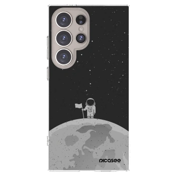 Picasee silikónový prehľadný obal pre Samsung Galaxy S24 Ultra S928B 5G - Astronaut