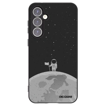 Picasee silikónový čierny obal pre Samsung Galaxy S23 FE S711B - Astronaut