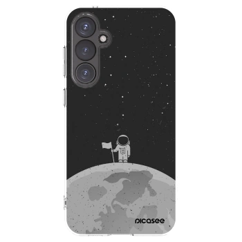 Picasee silikónový prehľadný obal pre Samsung Galaxy S23 FE S711B - Astronaut