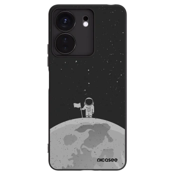 Picasee silikónový čierny obal pre Xiaomi Redmi 13C 4G - Astronaut