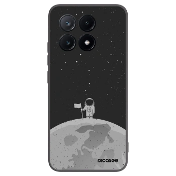 Picasee silikónový čierny obal pre Xiaomi Poco X6 Pro - Astronaut