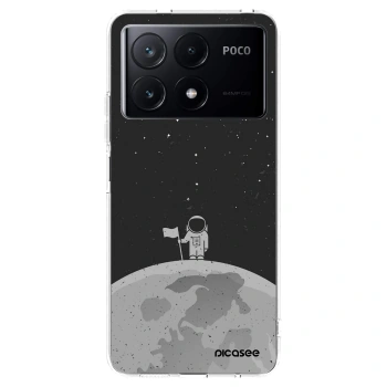 Picasee silikónový prehľadný obal pre Xiaomi Poco X6 Pro - Astronaut