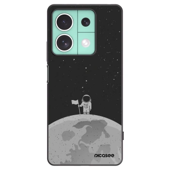 Picasee silikónový čierny obal pre Xiaomi Redmi Note 13 5G - Astronaut