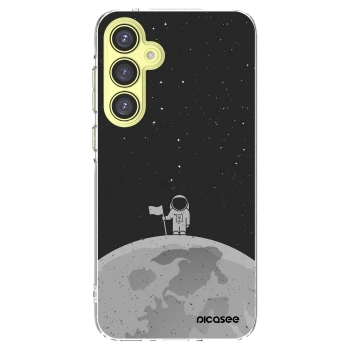Picasee silikónový prehľadný obal pre Samsung Galaxy A35 5G A356B - Astronaut