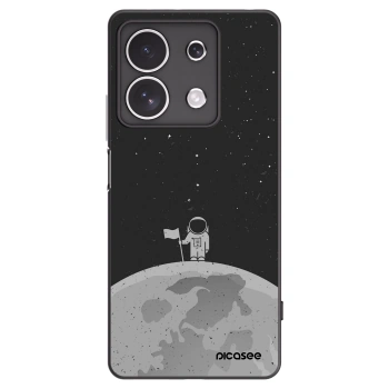 Picasee silikónový čierny obal pre Xiaomi Redmi Note 13 4G - Astronaut