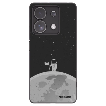Picasee silikónový čierny obal pre Xiaomi Redmi Note 13 Pro 4G - Astronaut