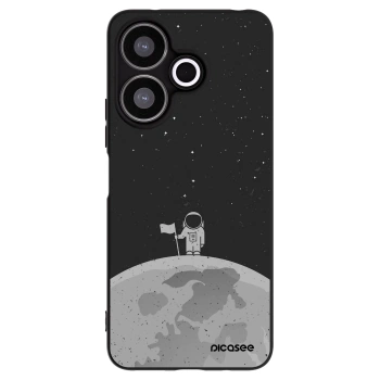 Picasee silikónový čierny obal pre Xiaomi Redmi 13 4G - Astronaut
