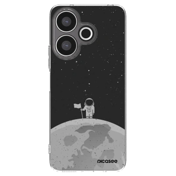 Picasee silikónový prehľadný obal pre Xiaomi Redmi 13 4G - Astronaut