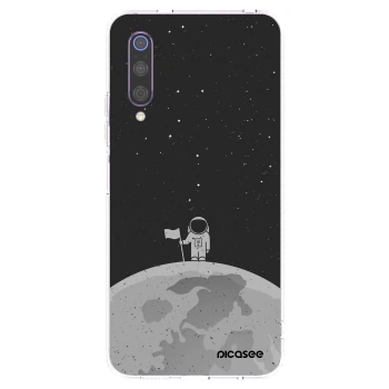 Picasee silikónový prehľadný obal pre Xiaomi Mi 9 - Astronaut