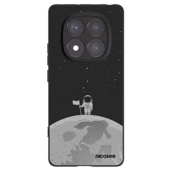 Picasee silikónový čierny obal pre Xiaomi Redmi Note 14 Pro+ 5G - Astronaut