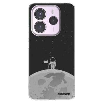 Picasee silikónový prehľadný obal pre Xiaomi Redmi Note 14 5G - Astronaut