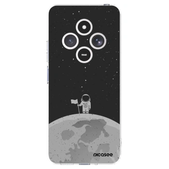 Picasee silikónový prehľadný obal pre Xiaomi Redmi 14C - Astronaut