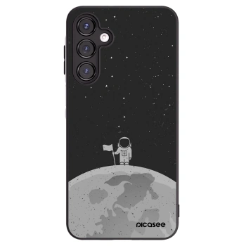 Picasee silikónový čierny obal pre Samsung Galaxy A16 5G - Astronaut