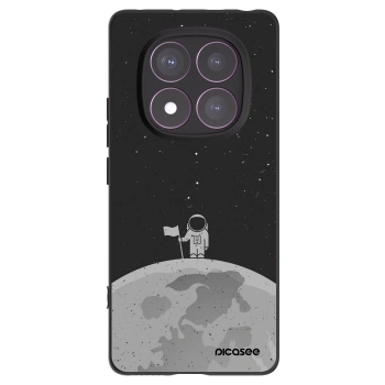 Picasee silikónový čierny obal pre Xiaomi Redmi Note 14 Pro 4G - Astronaut