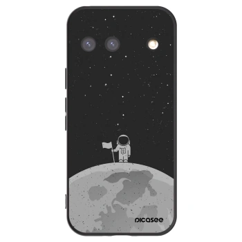 Picasee silikónový čierny obal pre Google Pixel 9 - Astronaut