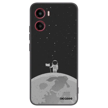 Picasee silikónový čierny obal pre Motorola Moto G05 - Astronaut