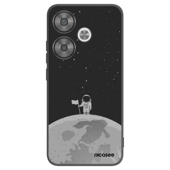 Picasee silikónový čierny obal pre Xiaomi Poco F6 - Astronaut
