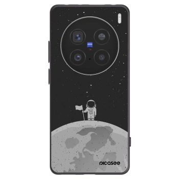 Picasee silikónový čierny obal pre Vivo X200 Pro - Astronaut