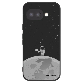 Picasee silikónový čierny obal pre Google Pixel 9a - Astronaut
