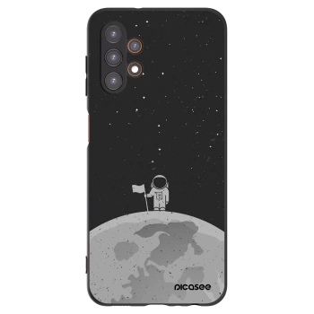 Picasee silikónový čierny obal pre Samsung Galaxy A13 5G - Astronaut