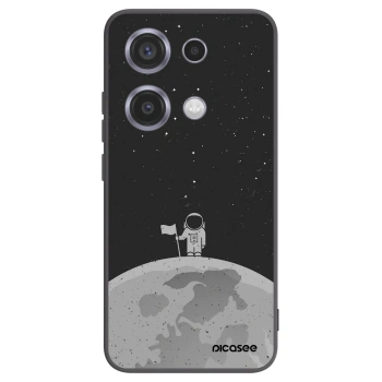 Picasee silikónový čierny obal pre Xiaomi Redmi Note 14S - Astronaut