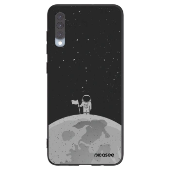 Picasee silikónový čierny obal pre Samsung Galaxy A70 A705F - Astronaut