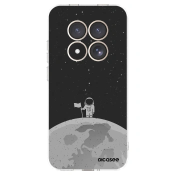 Picasee silikónový prehľadný obal pre Xiaomi Redmi Note 15 Pro 4G - Astronaut