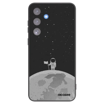Picasee silikónový čierny obal pre Samsung Galaxy S25 FE 5G - Astronaut