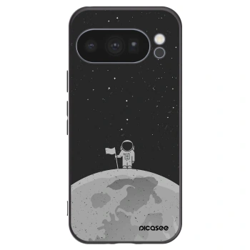 Picasee silikónový čierny obal pre Google Pixel 10 Pro - Astronaut