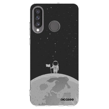 Picasee silikónový prehľadný obal pre Huawei P30 Lite - Astronaut