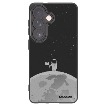 Picasee silikónový čierny obal pre Samsung Galaxy S26 - Astronaut