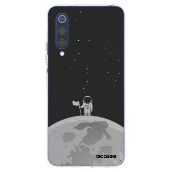 Picasee silikónový prehľadný obal pre Xiaomi Mi 9 SE - Astronaut