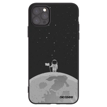 Picasee silikónový čierny obal pre Apple iPhone 11 Pro Max - Astronaut