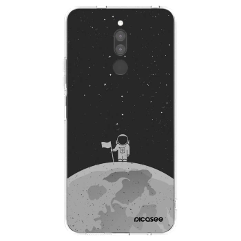 Picasee silikónový prehľadný obal pre Xiaomi Redmi 8 - Astronaut