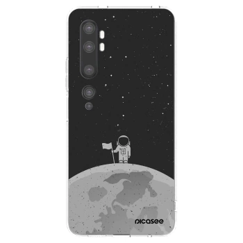 Picasee silikónový prehľadný obal pre Xiaomi Mi Note 10 (Pro) - Astronaut