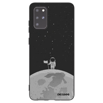 Picasee silikónový čierny obal pre Samsung Galaxy S20+ G985F - Astronaut