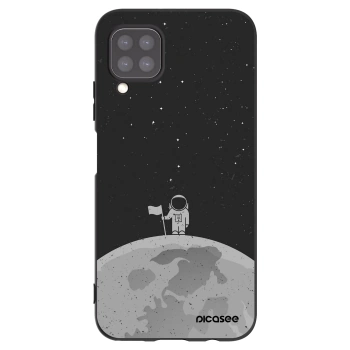 Picasee silikónový čierny obal pre Huawei P40 Lite - Astronaut