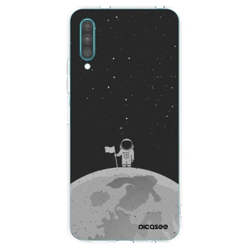 Picasee silikónový prehľadný obal pre Samsung Galaxy A30s A307F - Astronaut