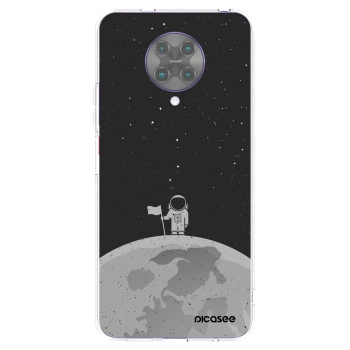 Picasee silikónový prehľadný obal pre Xiaomi Poco F2 Pro - Astronaut