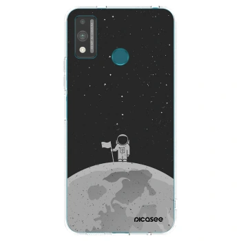 Picasee silikónový prehľadný obal pre Honor 9X Lite - Astronaut