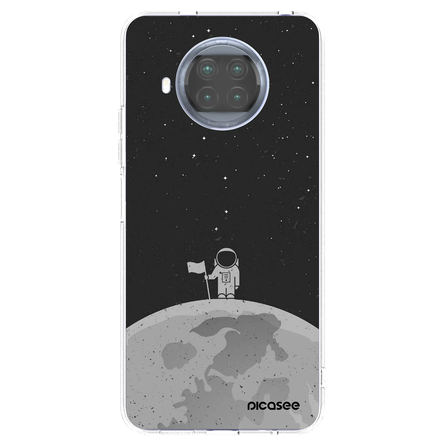 Picasee silikónový prehľadný obal pre Xiaomi Mi 10T Lite - Astronaut