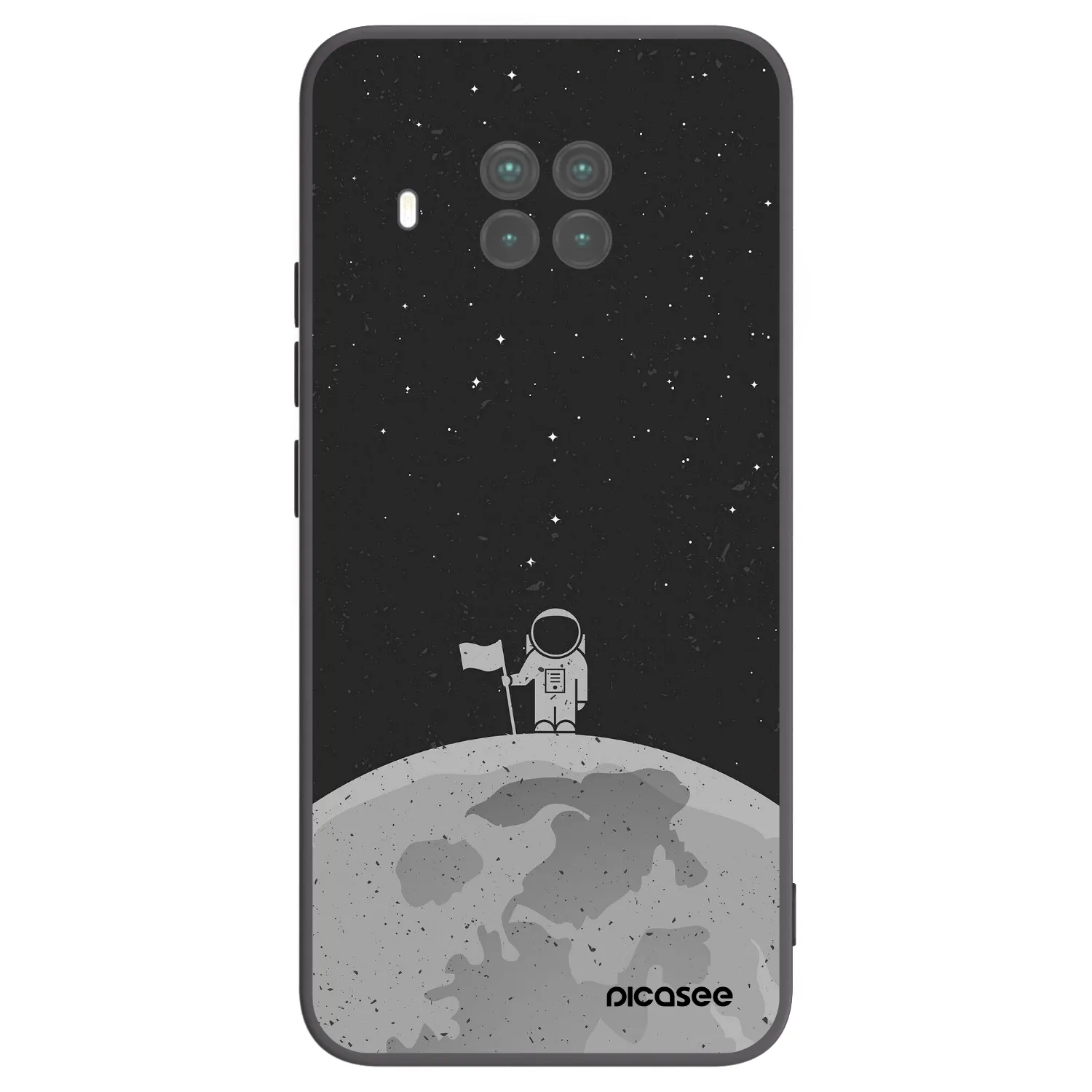 Picasee silikónový čierny obal pre Xiaomi Mi 10T Lite - Astronaut