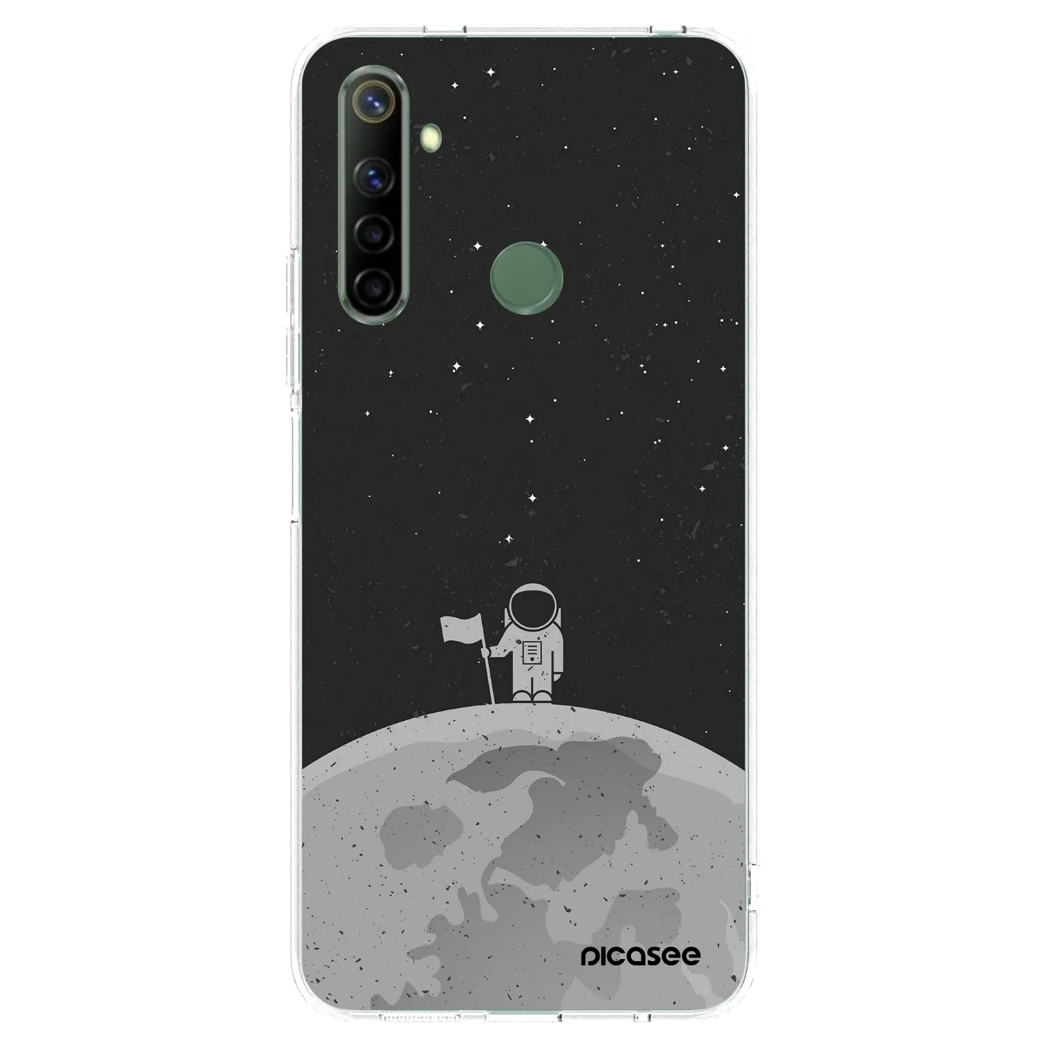 Picasee silikónový prehľadný obal pre Realme 6i - Astronaut