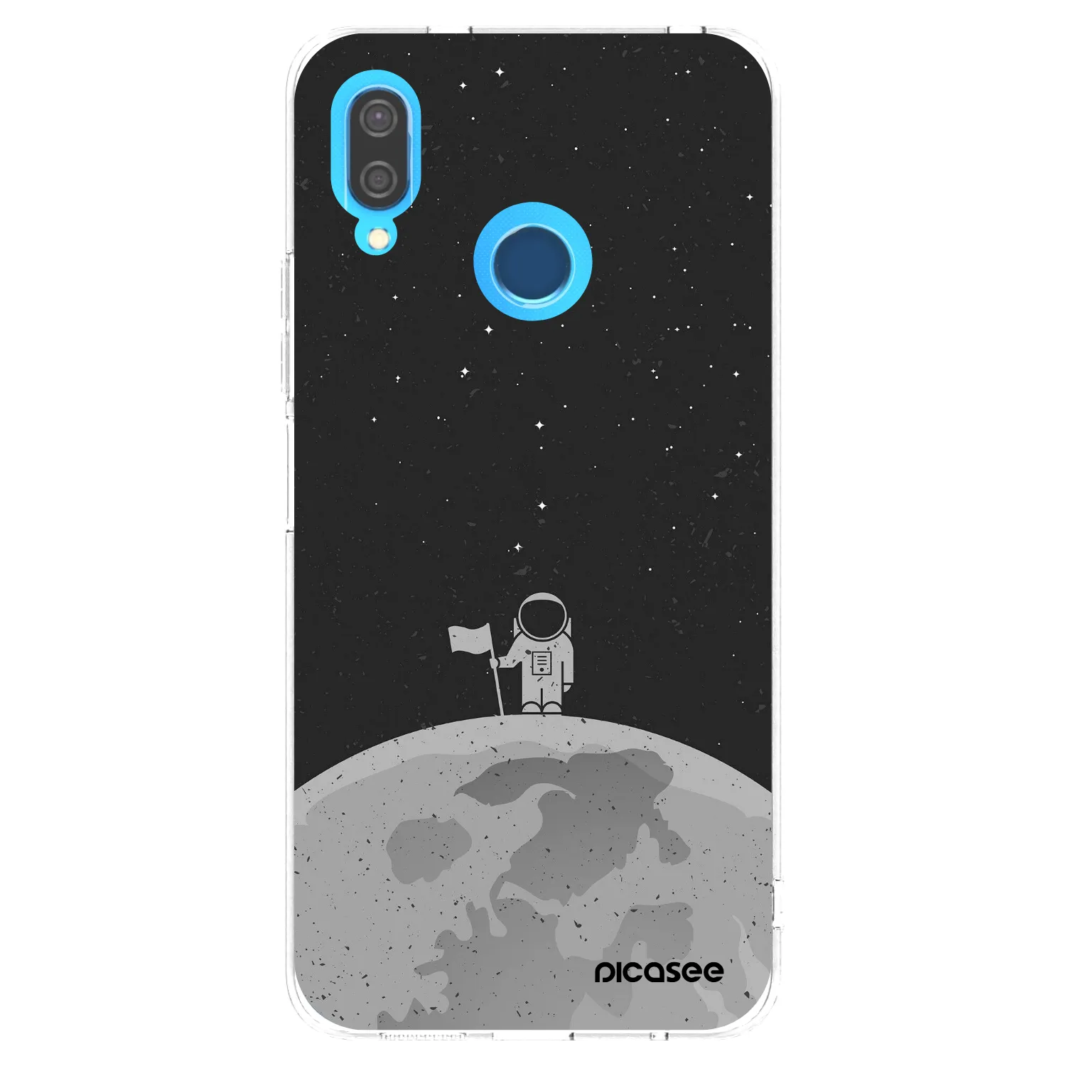 Picasee silikónový prehľadný obal pre Huawei P20 Lite - Astronaut