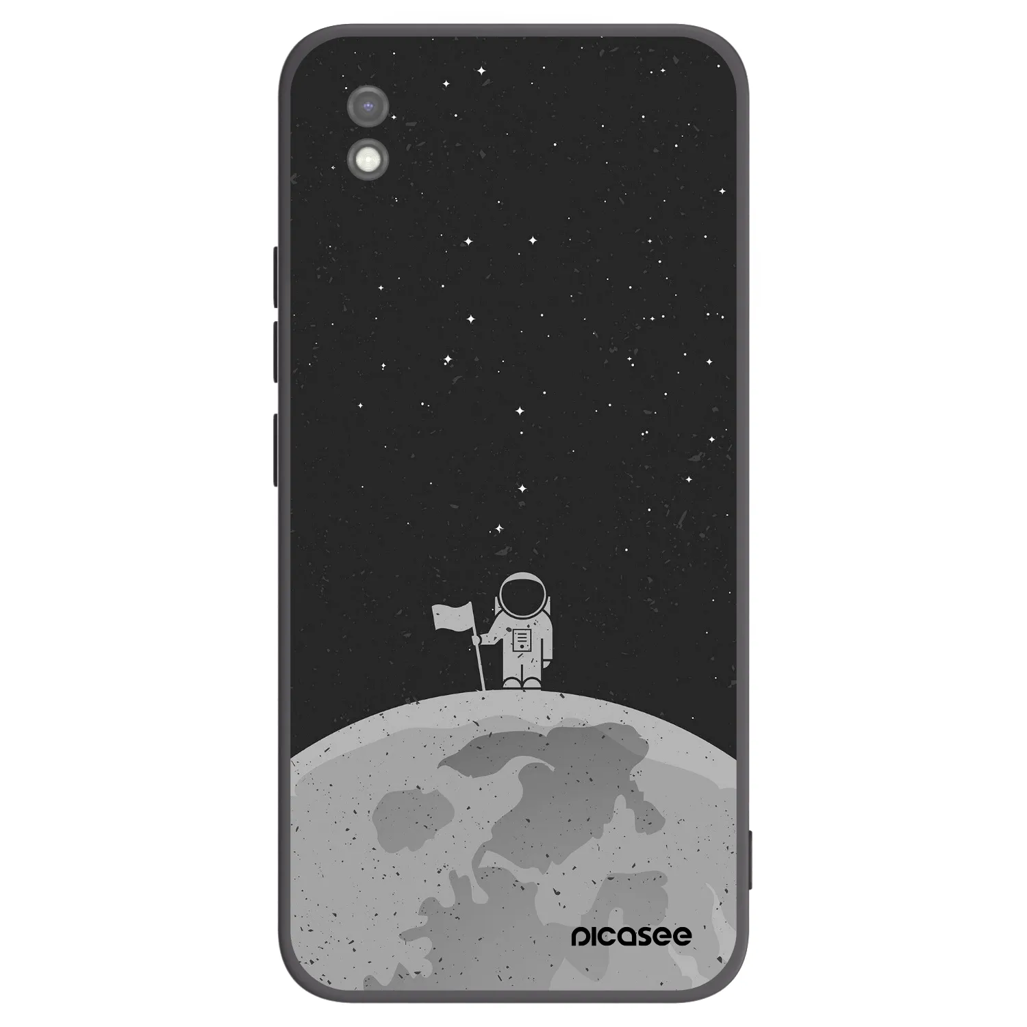 Picasee silikónový čierny obal pre Xiaomi Redmi 9AT - Astronaut