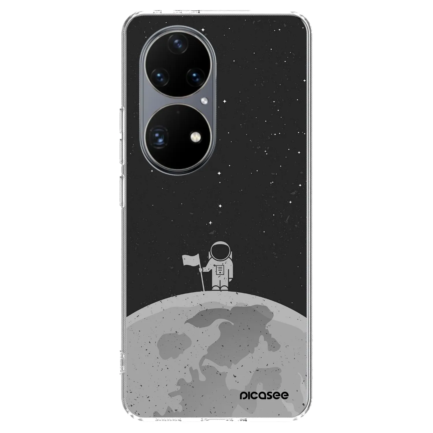 Picasee silikónový prehľadný obal pre Huawei P50 - Astronaut