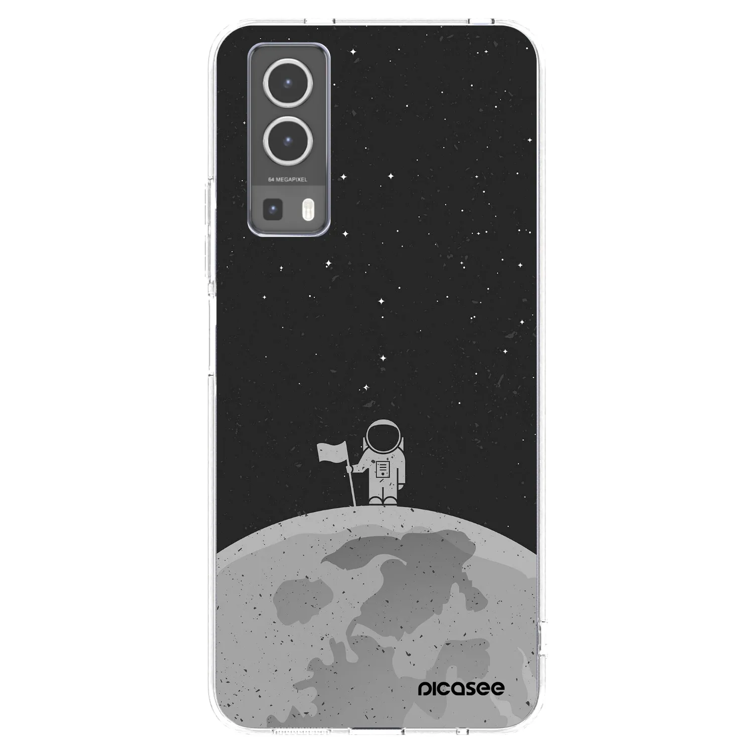 Picasee silikónový prehľadný obal pre Vivo Y72 5G - Astronaut