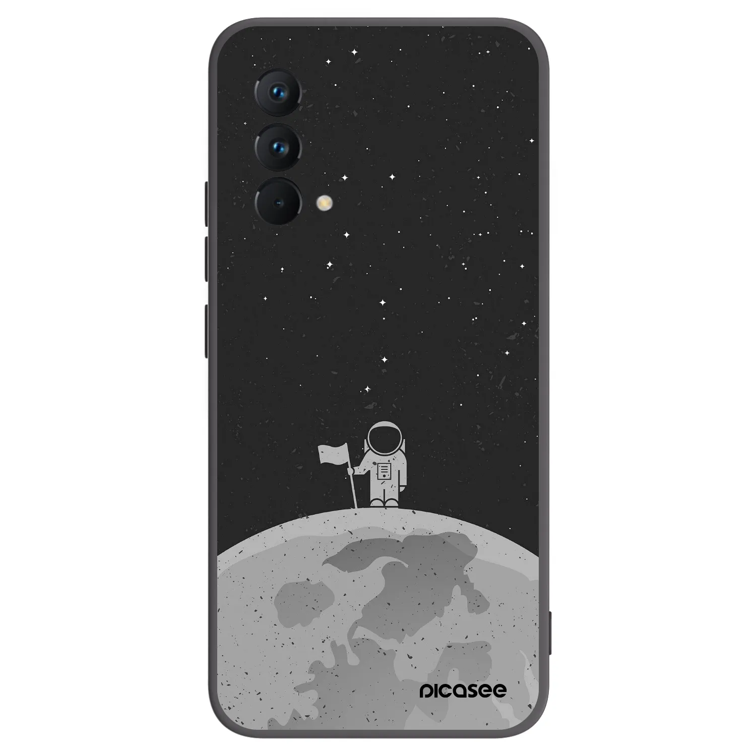 Silikónový čierny obal pre Realme GT Master Edition 5G - Astronaut